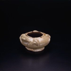 A ‘Yue’ celadon-glazed ‘frog’ waterpot,  Western Jin dynasty (265-316 AD)