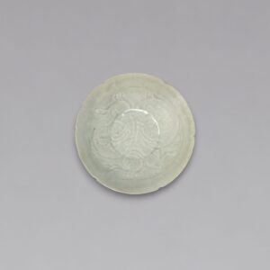 A lobed Qingbai chrysanthemum bowl Southern Song dynasty, 1127-1279