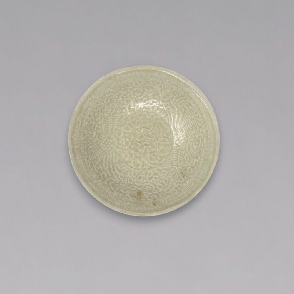 A moulded Qingbai ‘Phoenix’ bowl (Southern Song dynasty or early Yuan dynasty, 12th/13th century)