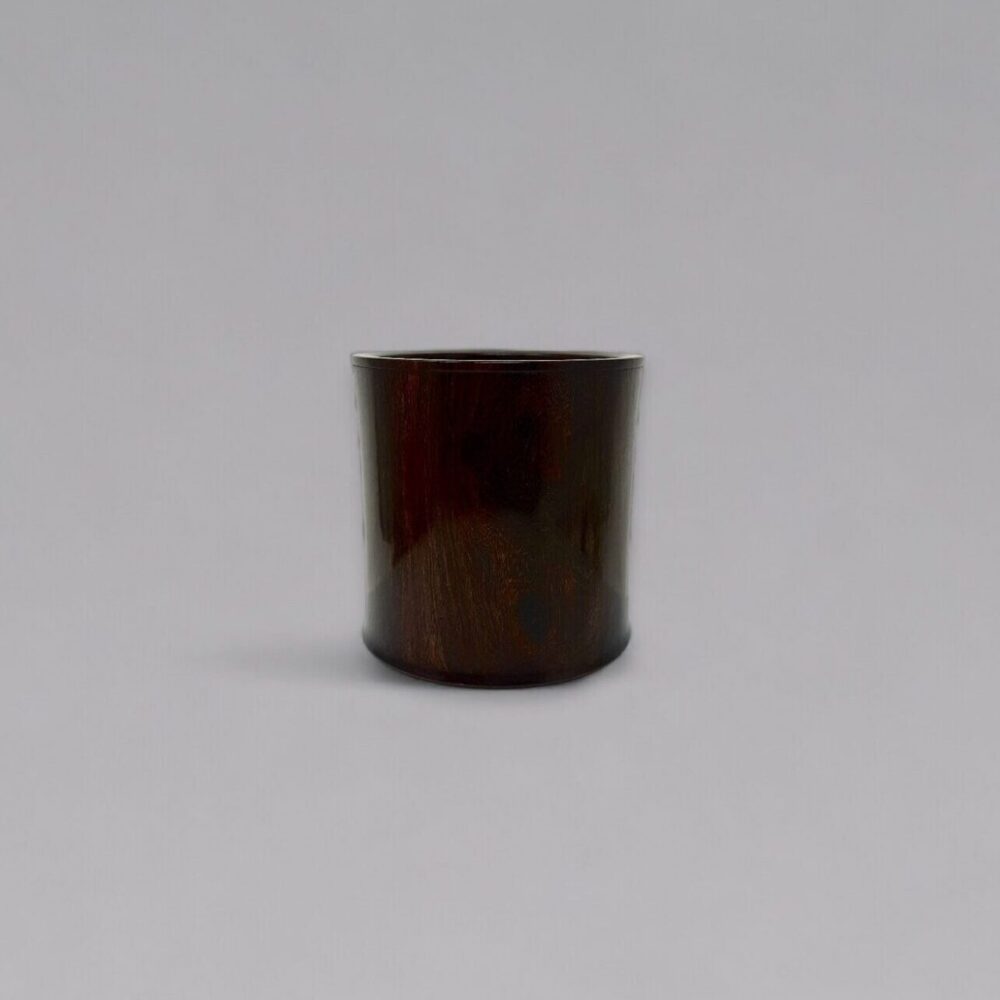 A huanghuali brush pot ‘bitong’ (Qing Dynasty, 17th–18th century)